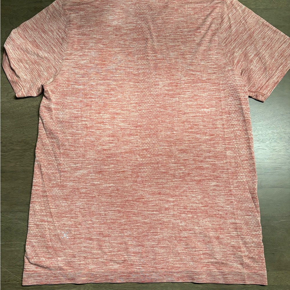 Lululemon Metal Vent Tech Surge Short Sleeve Royal Ruby / White Size Large Men’s - Picture 6 of 13